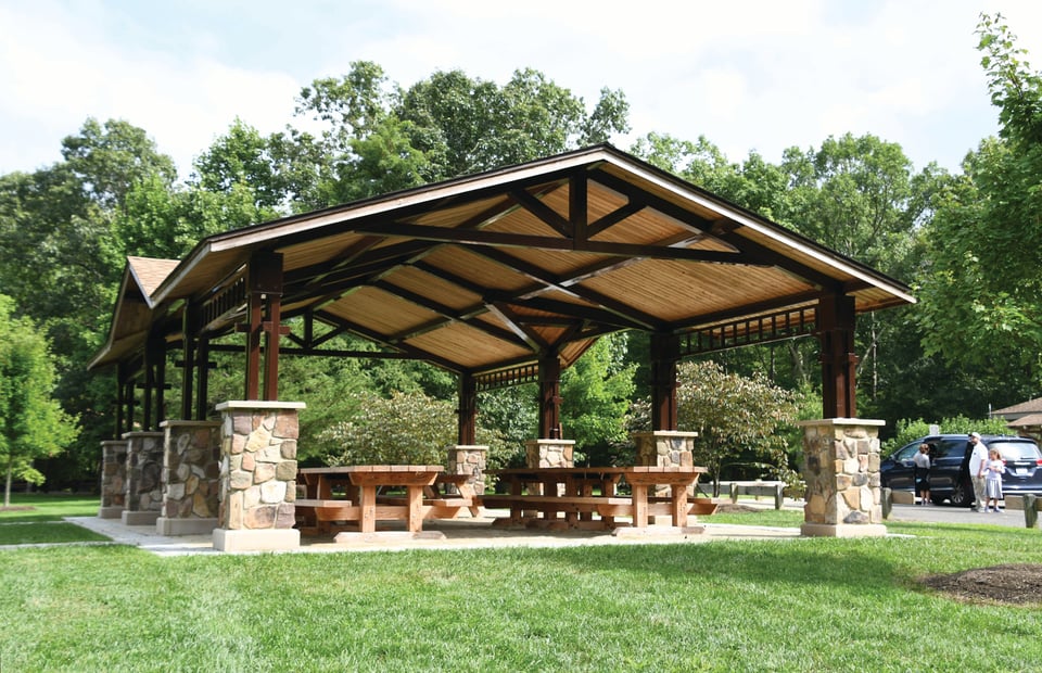 Craftsman Gable Shelter in Easthampton Township, NJ