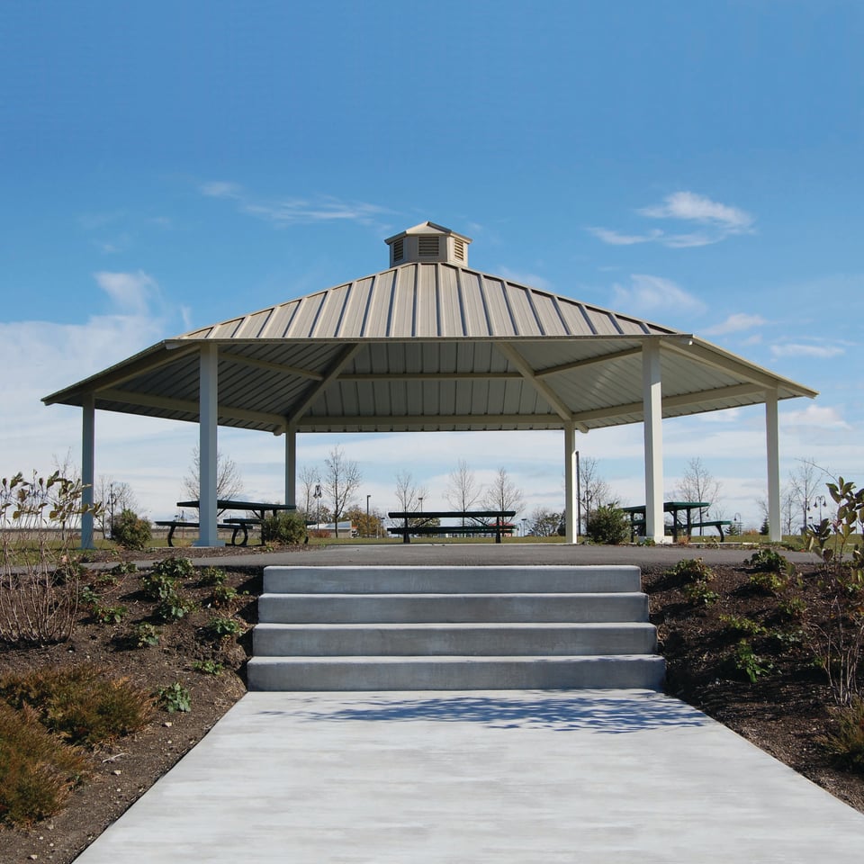 Hexagon Structure in Round Lake Beach, IL