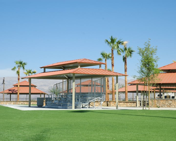 Two-Tier Rectangular Hipped structure